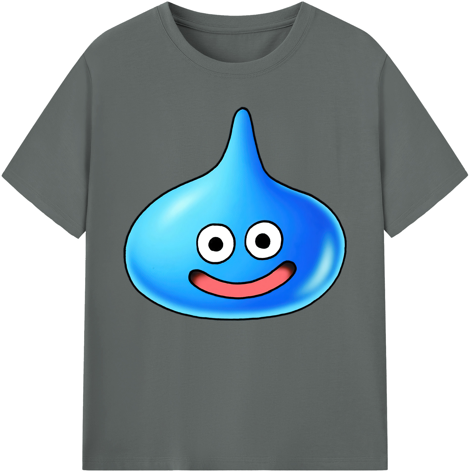 （画像用） ドラゴンクエスト Doragon Kuesuto Dragon Quest 綿100％ メンズ半袖Tシャツ｜肌触りやわらか＆通気性